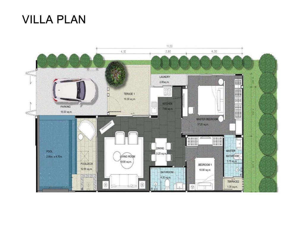 The 8 Pool Villa Chalong Exteriör bild